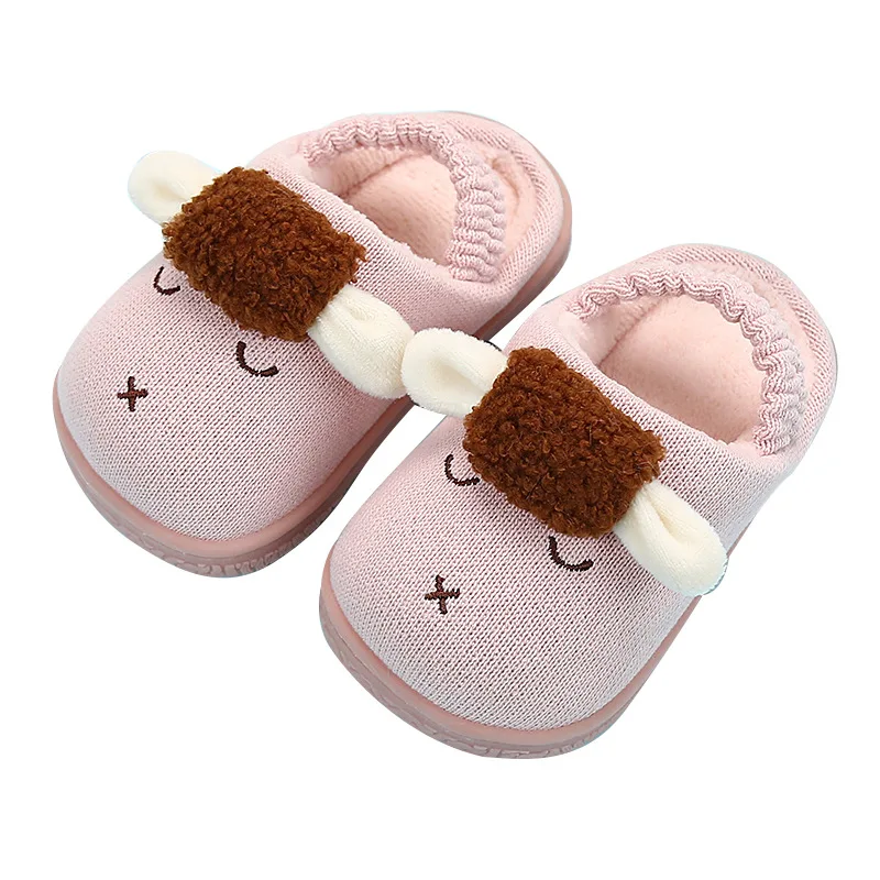 Новинка 2019 года; брендовые теплые детские тапочки; зимние домашние тапочки для новорожденных; обувь для малышей из овечьей шерсти; детские
