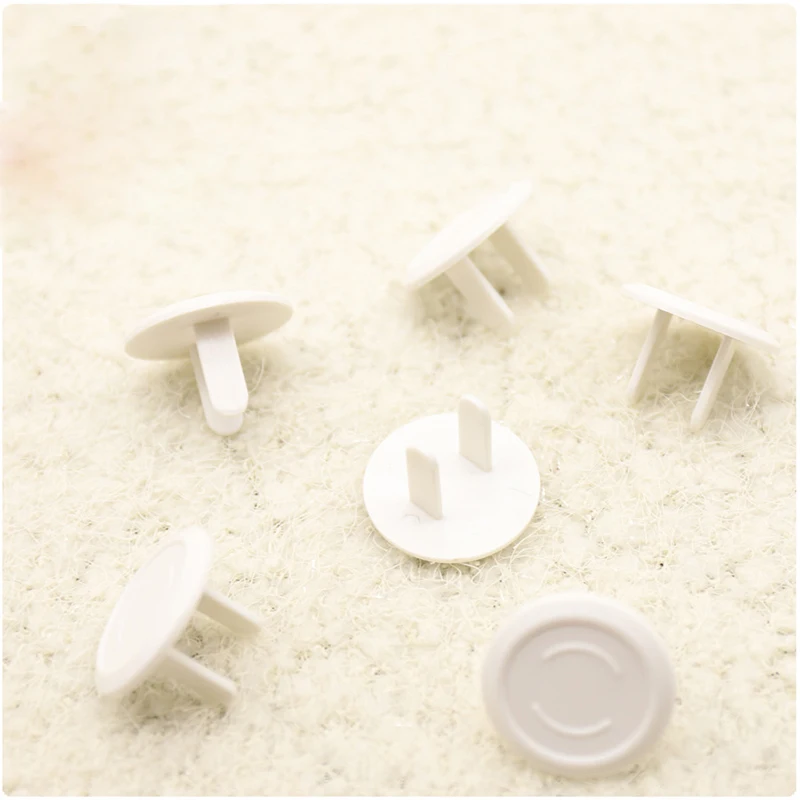 Socket Covers 6pc US Socket Anti Electric Shock Plugs Protector Cover Cap Power Electrical Outlet Baby Children Safety Guard Protection