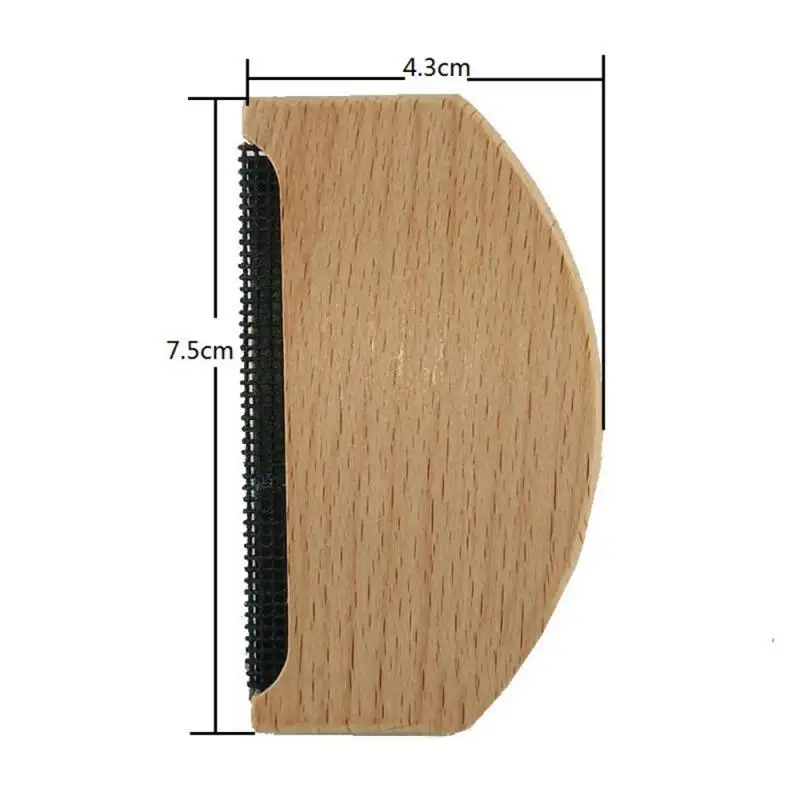 Деревянное переносное средство для удаления ворса для свитера не скатывается свитер ручной вязки щетка для дома полезная для удаления ворса ткань гребень триммер