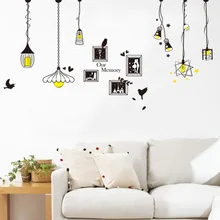 Dlx5312 Съемная Экологически чистая ПВХ Съемная гостиная спальня Креативный стиль люстра настенная Stic