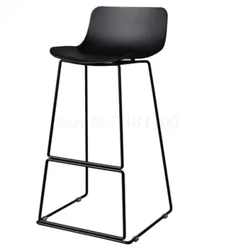 

Bar stool Nordic simple wrought iron bar chair high stool bar stool bar stool bar stool high chair