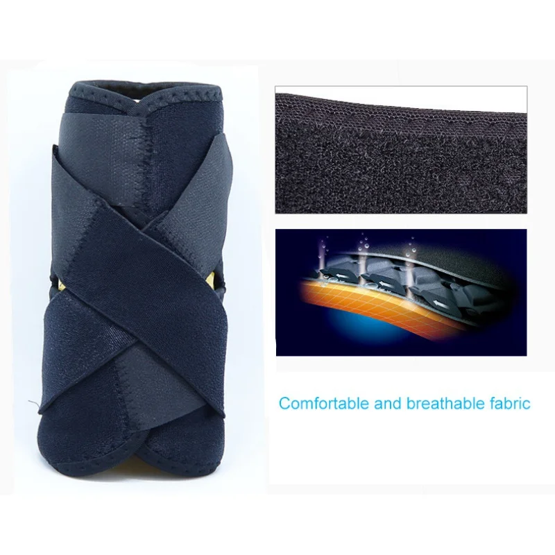 AdjustableAnkle поддержка для женщин и мужчин резиновый нейлон дышащий компрессионный рукав пяточная крышка защитная упаковка спортивная одежда 1 шт