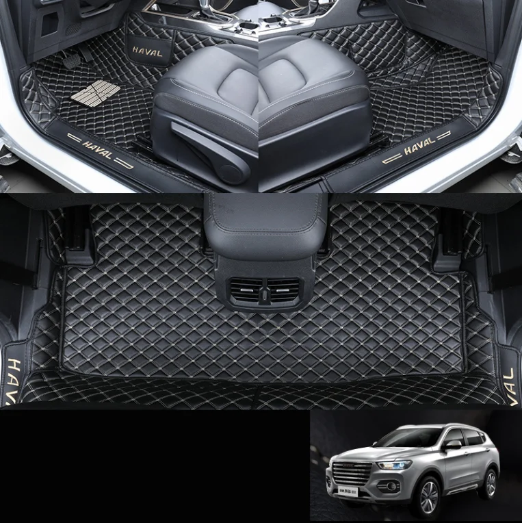 Для great wall haval H6 кожаные автомобильные коврики, ковер, аксессуары для интерьера, чехол