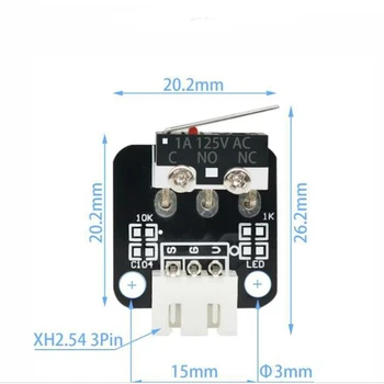 

3D Printer Parts End Stop Limit Switch 3 Pin for 3D Printer CR10 Ender3