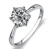 Zirconia Austria Crystal Wedding Ring 8