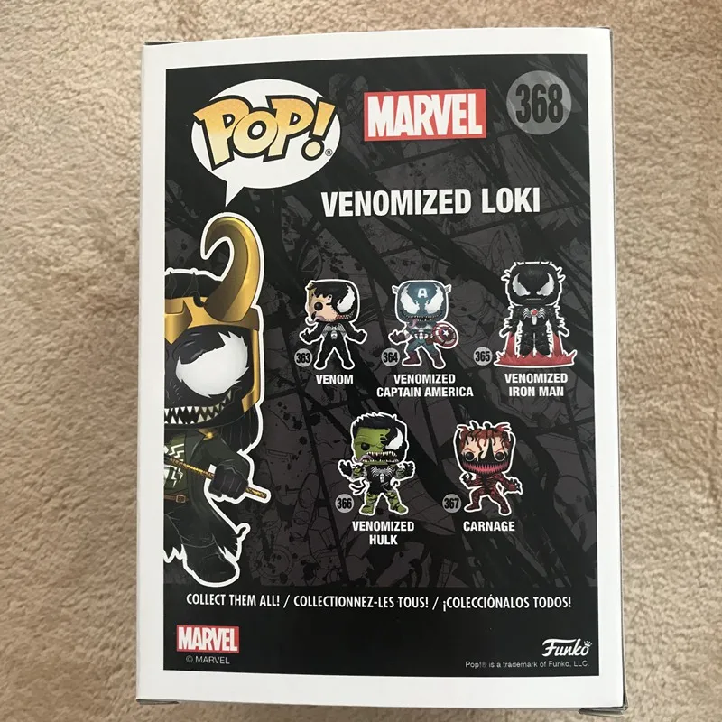 venomized loki funko pop