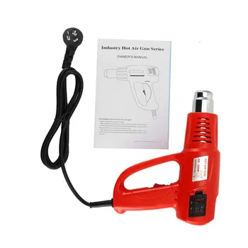

2000W Electric Hot Air Gun Temperature Adjustable Heat Air Blower Shrink Paint Stripper Thermal Power tool