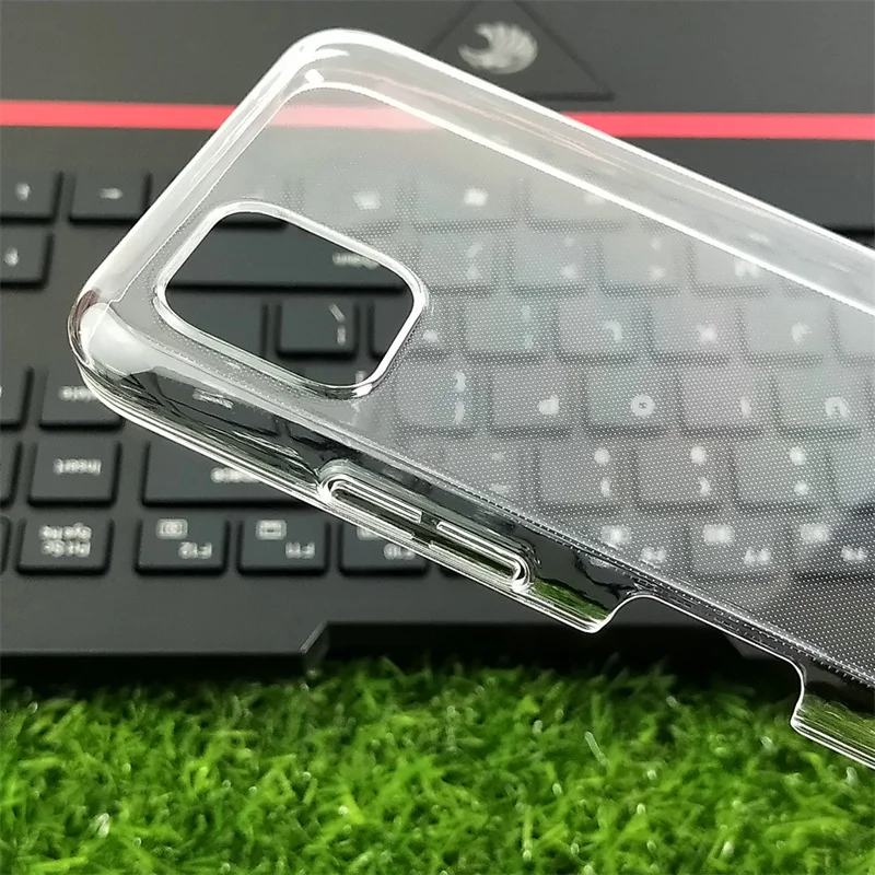 Прозрачный чехол из поликарбоната для Samsung Galaxy A22 жесткий чехол-накладка 5G A 22 A226