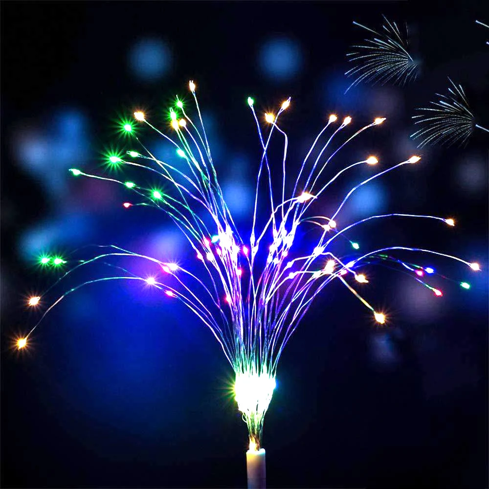 

Durable Fairwork Light Festival Copper Wire Romantic Xmas Decor Fairy String Light Super Bright Yard Garden Battery Fairy Light