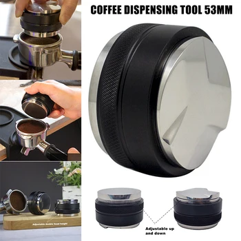 

Spot 53mm Coffee Distributor Espresso Distributor Espresso Distribution Tool Coffee Leveler Fits for 54mm Portafilter Hogard