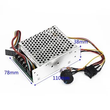 

12/24/36v Pwm Motor Speed Controller Cw Ccw Reversible Switch Digit Display
