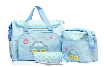 

4pcs set Mummy bag multi-function fashion large-capacity mother bag