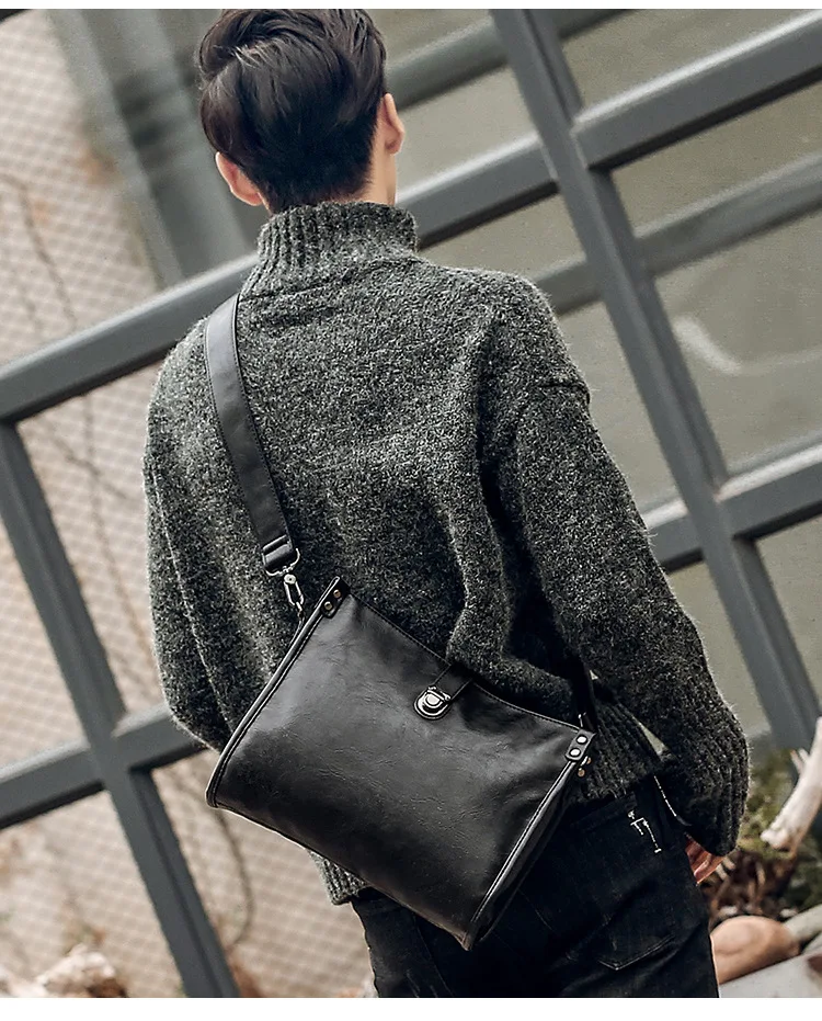 The new Korean version of men's shoulder bag men's bag messenger bag business bag