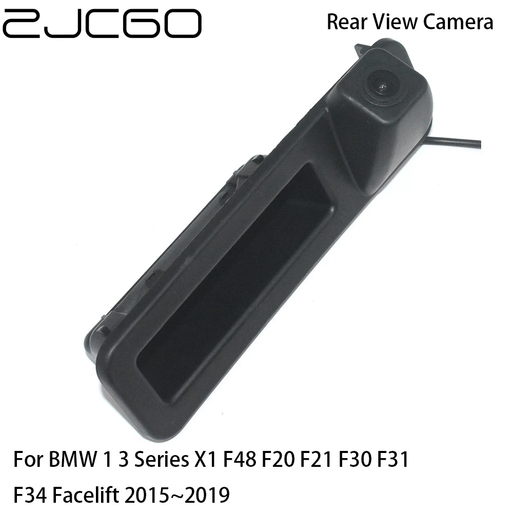 

ZJCGO Car Rear View Reverse Back Up Parking Trunk Handle Camera For BMW 1 3 Series X1 F48 F20 F21 F30 F31 F34 Facelift 2015~2019