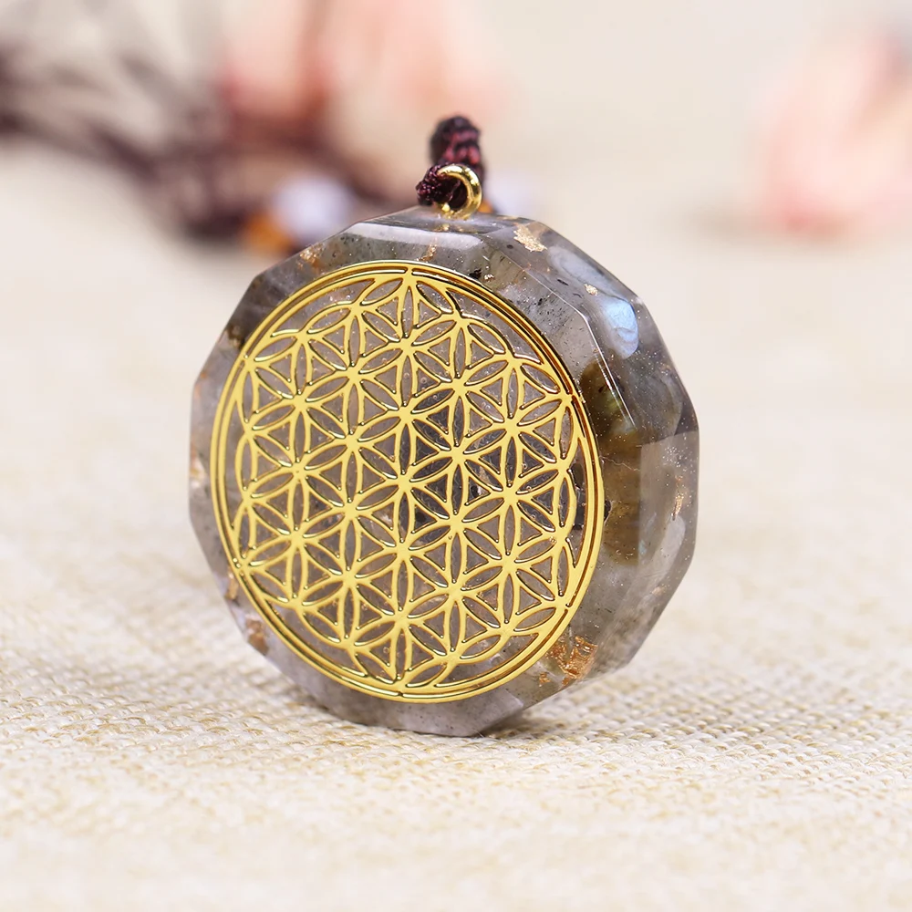 Ожерелье с подвеской Life Spirit Aura Orgonite Energy подвеска для мужчин и женщин ювелирные