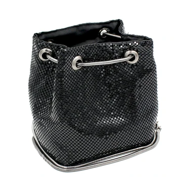 

Women's aluminum bucket bucket bag A225