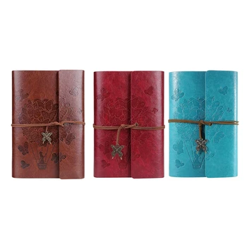 

Journal Ruled Refillable Notebook Writing with Spiral Diary Sketchbook