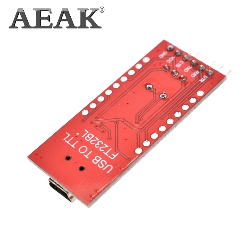 AEAK FT232 FT232BL FT232RL USB 2,0 до ttl уровень загрузки кабель для последовательной платы адаптер Модуль 5 в 3,3 В отладчик