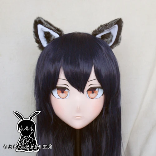 (Кролик 19) Смола Crossdress красивая девушка 3/4 головы BJD кукольная маска мультфильм