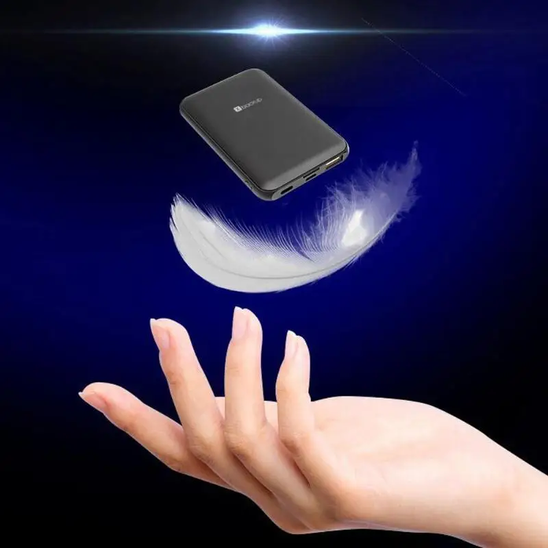 X Резервное копирование 5000mAh Облачное хранилище DC 5V Поддержка tf-карты Автономное Резервное Копирование Портативное зарядное устройство один щелчок интеллектуальное Резервное копирование данных