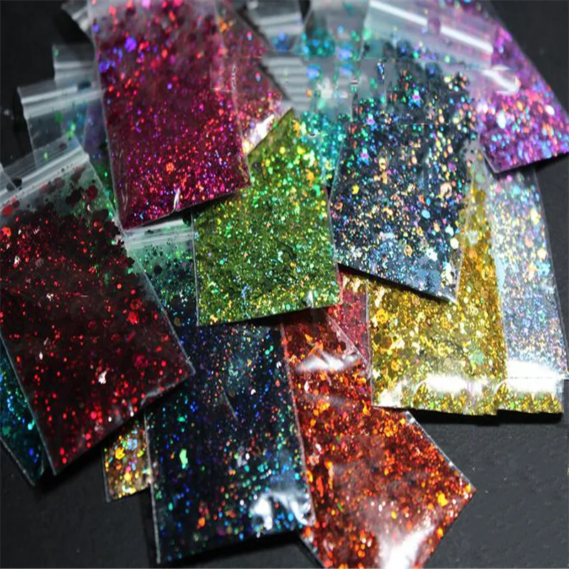

24colors each color 20g pack in opp bag