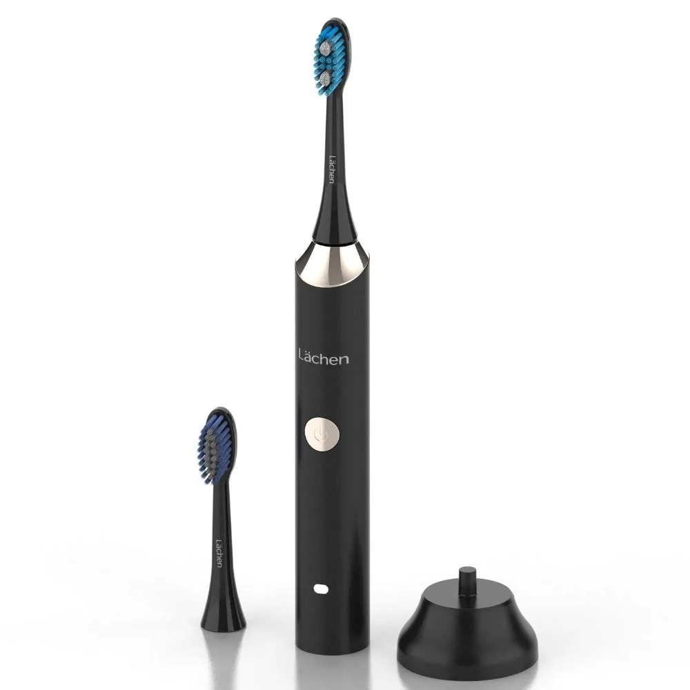 

Electric Toothbrush sonic toothbrush with 2 brush heads and timer USB charging 60 days battery life IPX7 waterproof Dupont