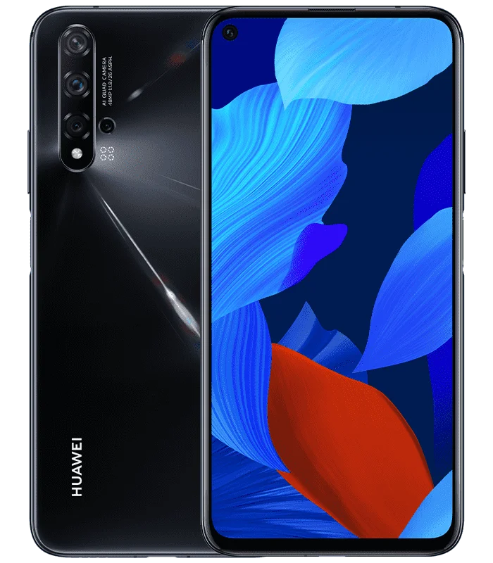 Black Huawei nova 5T глобальная Версия 8GB 128GB смартфон NFC мобильный телефон 48MP пять AI камера 6,26 дюймов huawei Kirin 980 3750 mAh - Цвет: Black