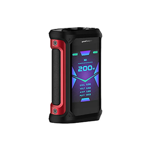 Geekvape Aegis X 200 Вт бокс-мод с чипсетом AS 2,0 Питание от двух батарей 18650 электронные сигареты без батареи vs Aegis Legend - Цвет: Red Black
