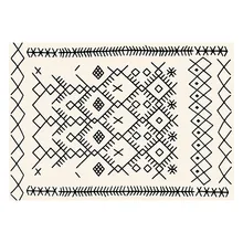 Мягкие черно-белые ковры для дома, гостиной, современные нордические геометрические печатные ковры, журнальный столик, спальня, детский коврик в ванную