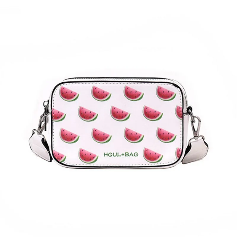 watermelon(style3) Женская сумка-клатч от известного бренда, новинка, миниатюрный чемодан в форме чемодана - Цвет: watermelon(style3)