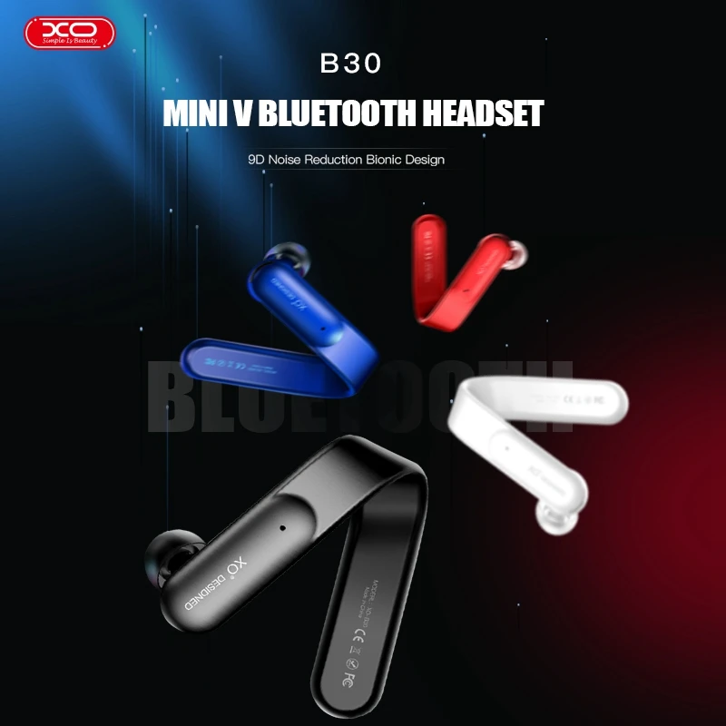 XO-B30 Mini V Bluetooth 5,0, стерео гарнитура, беспроводные наушники с микрофоном, беспроводная гарнитура для iPhone, huawei, Xiaomi