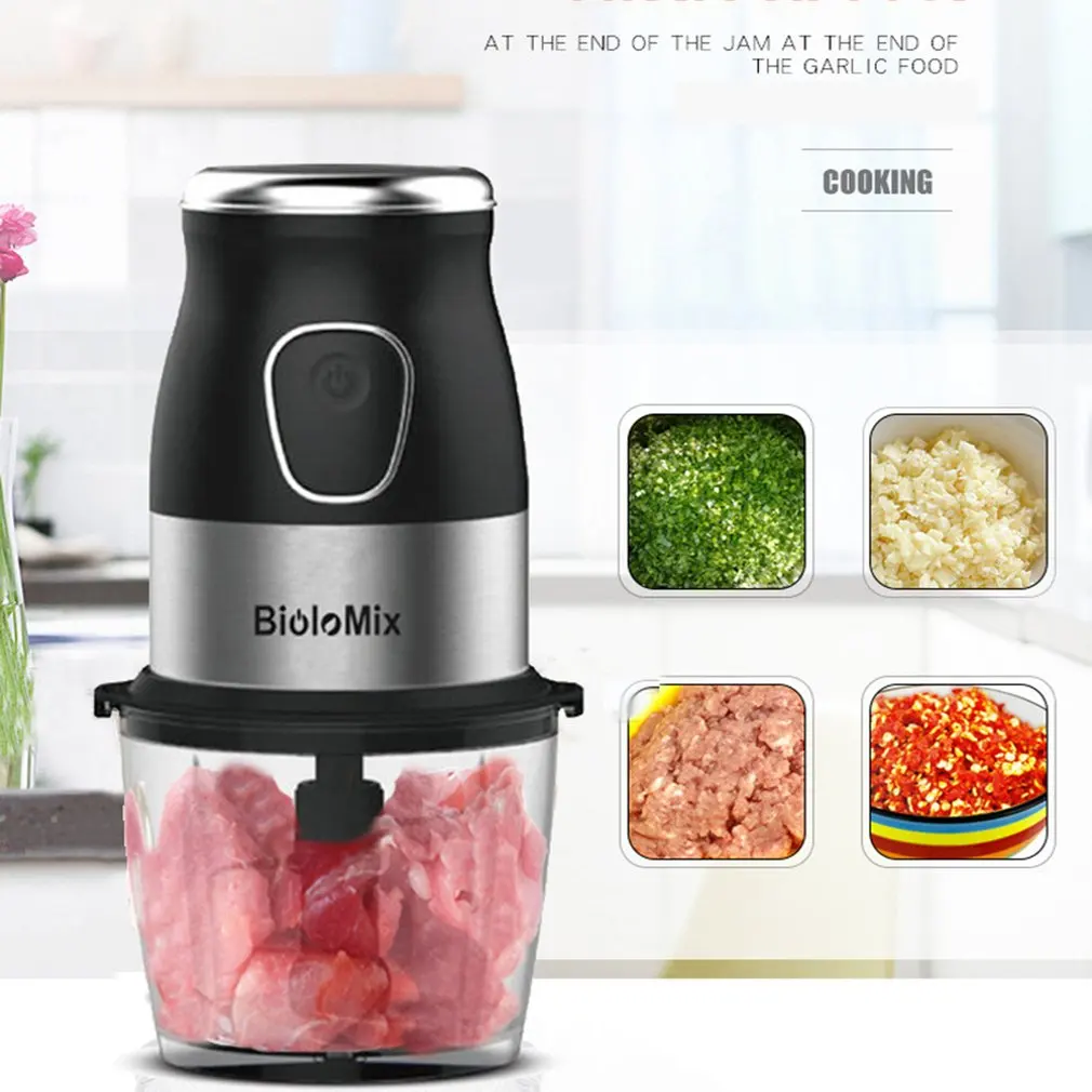 BPA 500W Portable Personal Food Mixer Blender Processor With Chopper Bowl 600ml Baby Bottle Squeezer Baby Food Maker