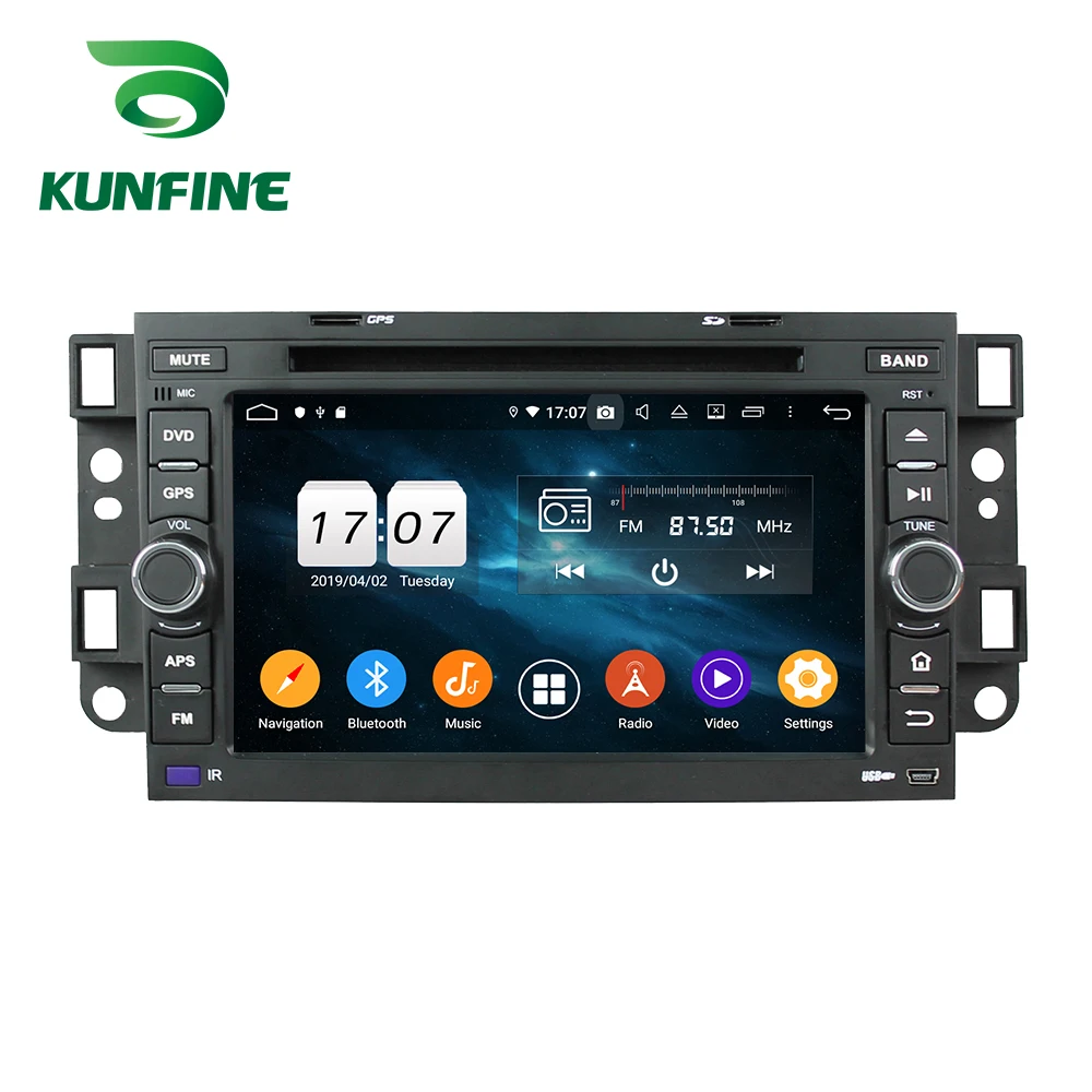 Android 9,0 Восьмиядерный 4 Гб ОЗУ 64 Гб ПЗУ автомобильный DVD GPS; Мультимедийный проигрыватель автомобильный стерео для Chevrolet AVEO 2002-2011 радио головное устройство