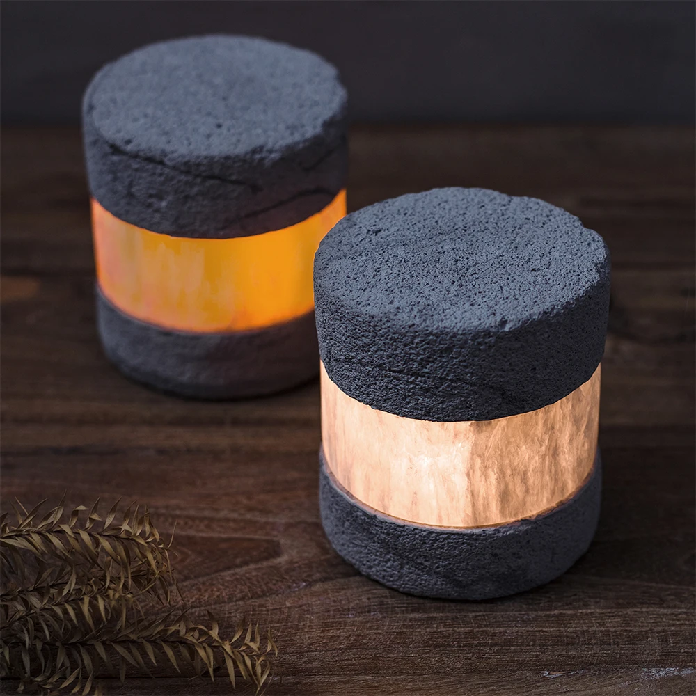 

Sandwich ore USB sensor night light energy-saving LED plug-in charging bedside lamp table lamp creative dream dropshipping