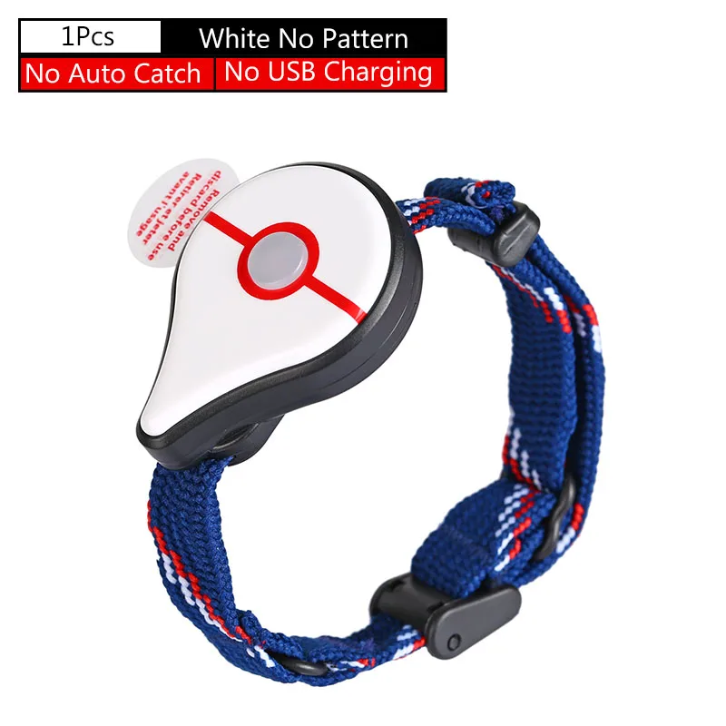 White No Pattern Автоматический улов для Pokemon GO Plus bluetooth-браслет интерактивные Фигурки игрушки для shand переключатель для Pokemon Go Plus - Цвет: White No Pattern