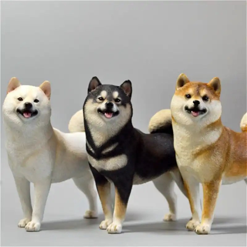 Estartek 1 6模擬動物モデル日本柴犬ガレージキット用の彫像12インチアクションフィギュアdiy Aliexpress