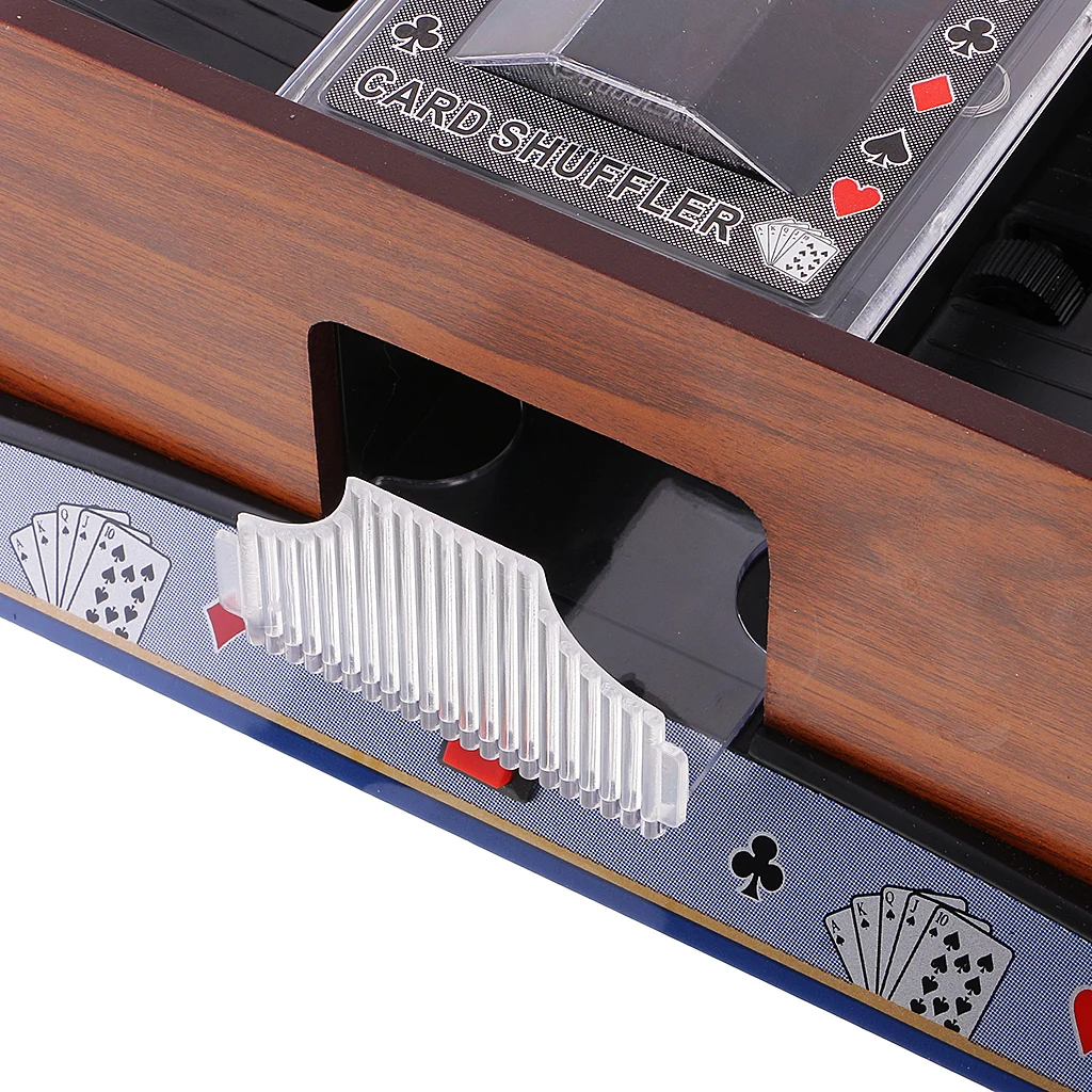 Kartenmischer Sortierer Automatische Mischmaschine Casino Robot 2 Deck Sorter