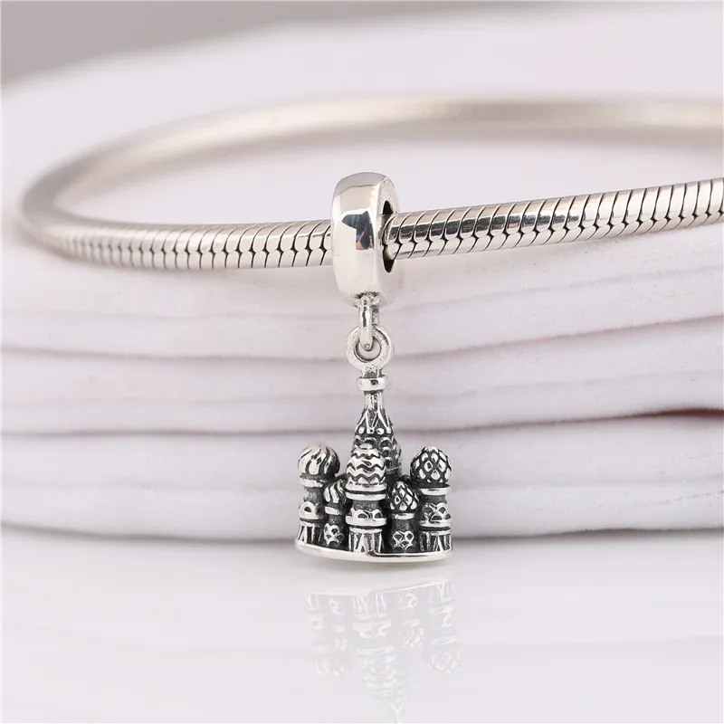Mới Bạc 925 Mặt Dây Chuyền Thánh Húng Quế Của Nhà Thờ Chính Tòa Mặt Dây Chuyền Cho Loài Rắn Dây Chuyền Và Dây Chuyền Đơn Quyến Rũ Mà Không Có Vòng Tay|Charm| - AliExpress