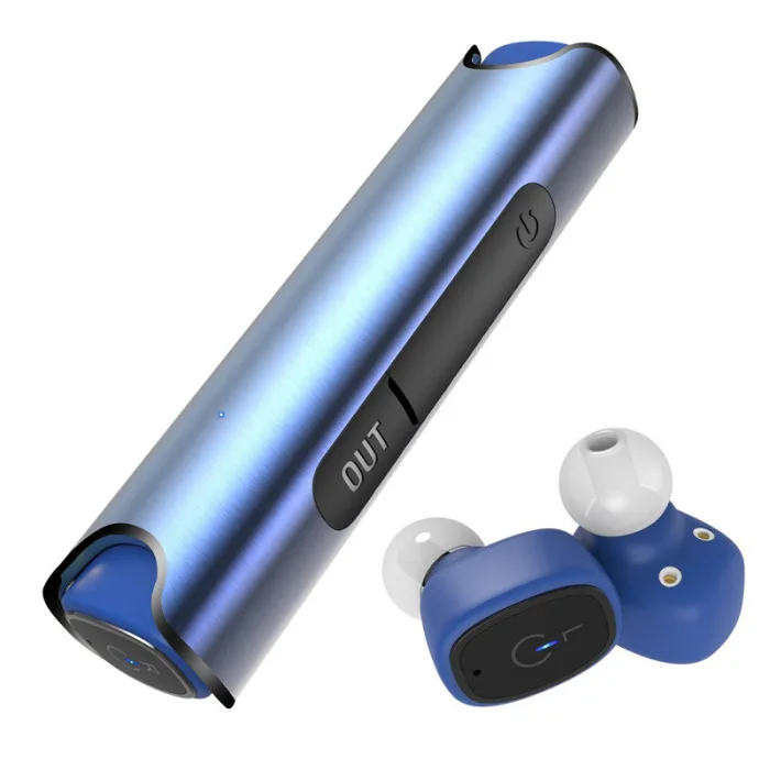 Водонепроницаемые bluetooth-наушники IPX7, невидимые беспроводные наушники-вкладыши с зарядным устройством Pod GT66