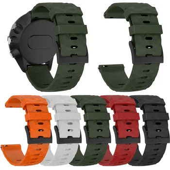 

Silicone Bracelet Watchs Band Wrist Strap For Suunto 9/9 Baro Copper Watch Sports Colorful SmartWatch Wristbands Accessories
