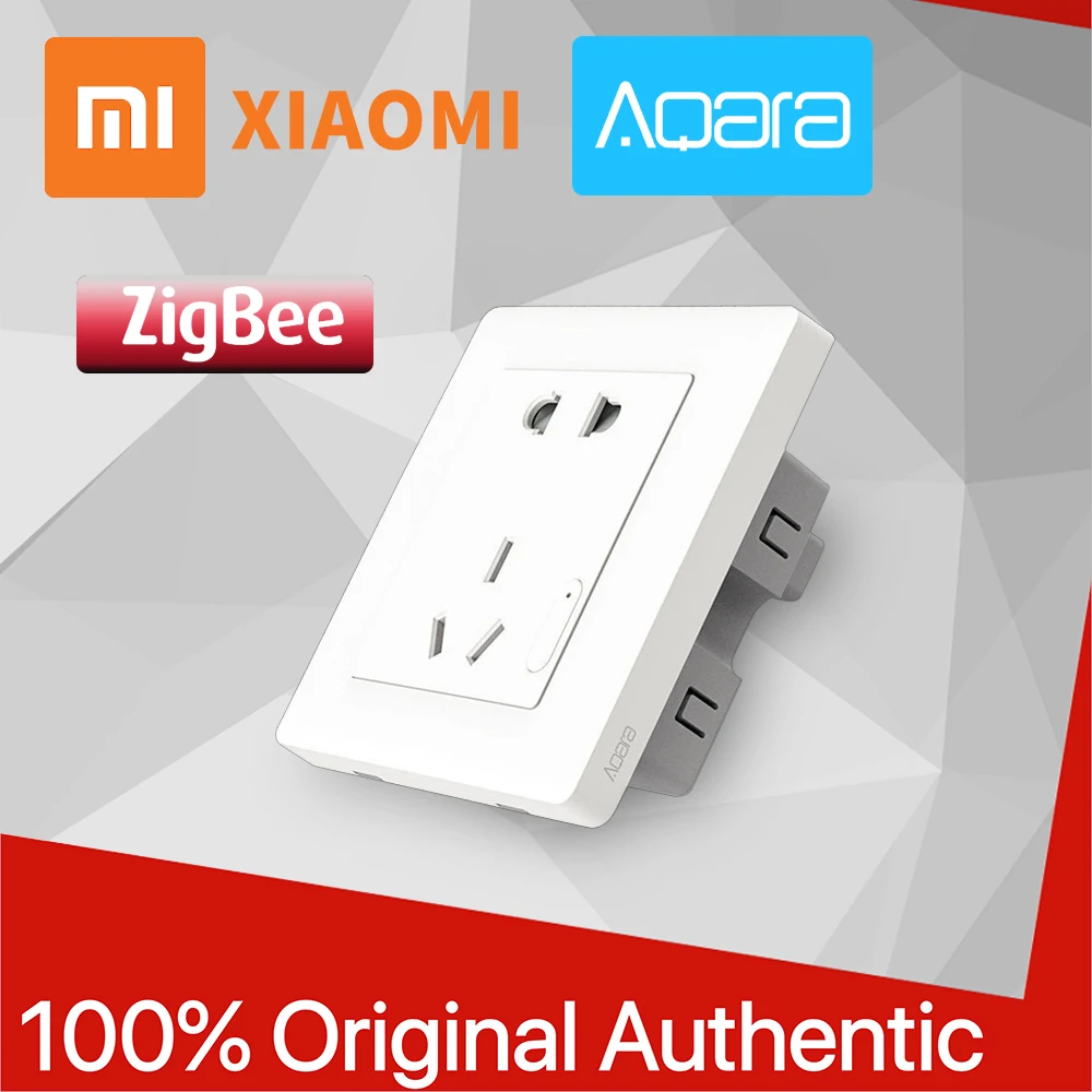 Xiaomi Aqara умная настенная розетка Zigbee wifi Пульт дистанционного управления беспроводной переключатель работает для Xiaomi умный дом наборы приложение