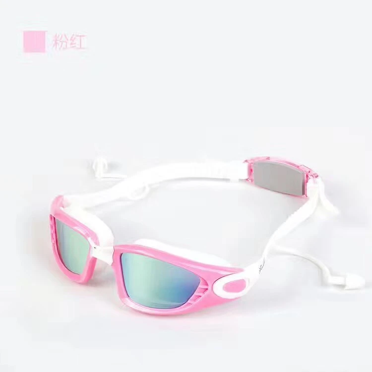 Manufacturers Direct Selling Profession Adult Swimming Goggles Waterproof Anti-fog Electroplated Men Women's High-definition Div