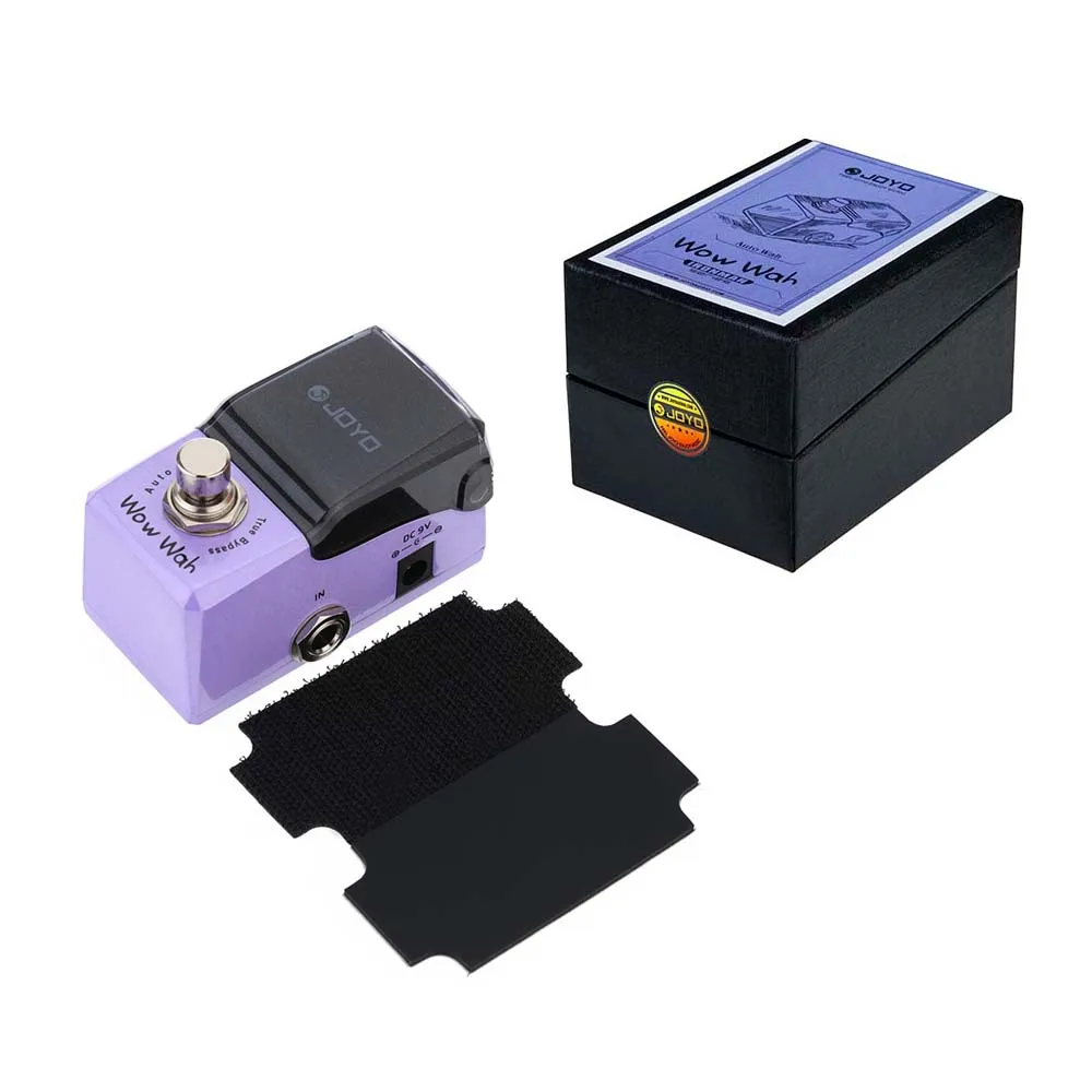 JOYO JF-322 Wow Wah Auto Wah Мини педаль эффектов для электрогитары с ручкой Guard True Bypass