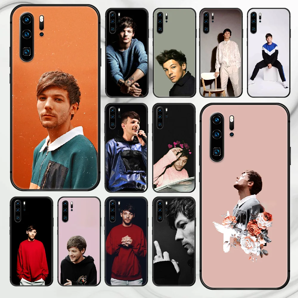 Односторонний чехол для телефона Louis Tomlinson Huawei P Mate 10 20 30 40 Lite Pro smart Z 2019 nova 5t черный