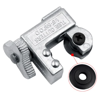 

Tube Pipe Cutter Cutting Tool for 1/8"-5/8" Copper Brass Aluminum Plastic Pipe Cutting capacity 3-16mm For Cutting Tubes