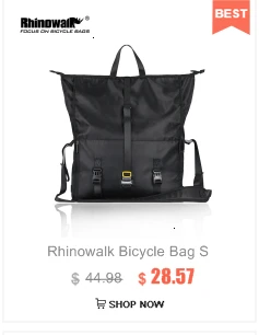 Best Rhinowalk Bicycle Bags Saddle Rear Bag Waterproof Travel Shoulder Handbag Large Capacity Seat-post MTB Bike Bags Multi-function 7