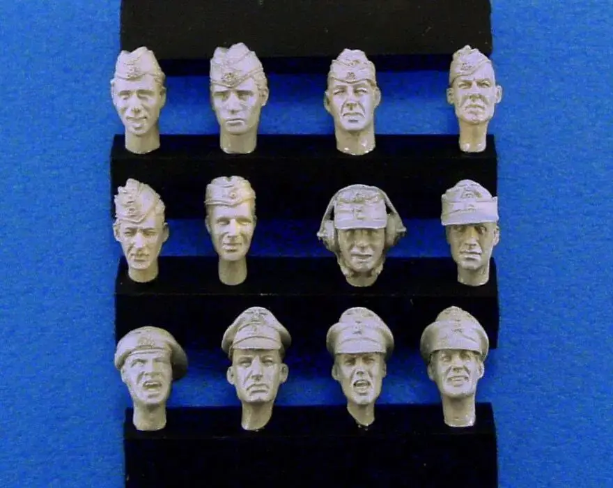 

1/35 Resin Head Model Kit Unassambled Unpainted German soldier avatar 629