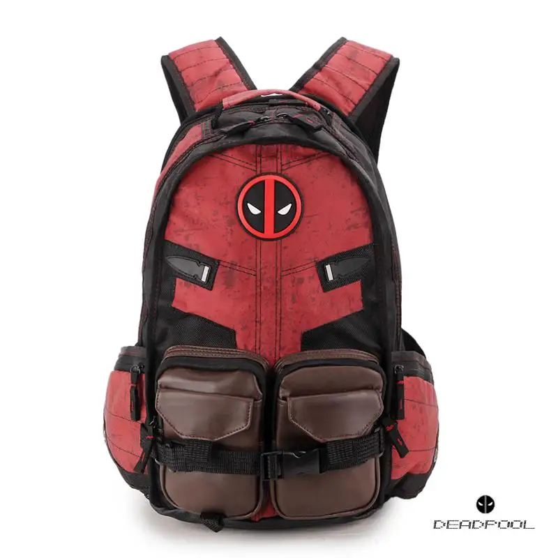 deadpool Рюкзак Дэдпул, сумка для ноутбука на плечо с Бэтменом, школьный рюкзак для подростков, рюкзак для мальчиков и девочек, рюкзак для мужчин и женщин, дорожная сумка, рюкзак - Цвет: deadpool