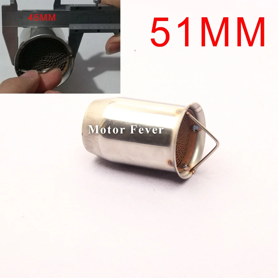 Глушитель для мотоцикла 48 мм 51 61 мм|db killer|motorcycle exhaustcatalizador escape |