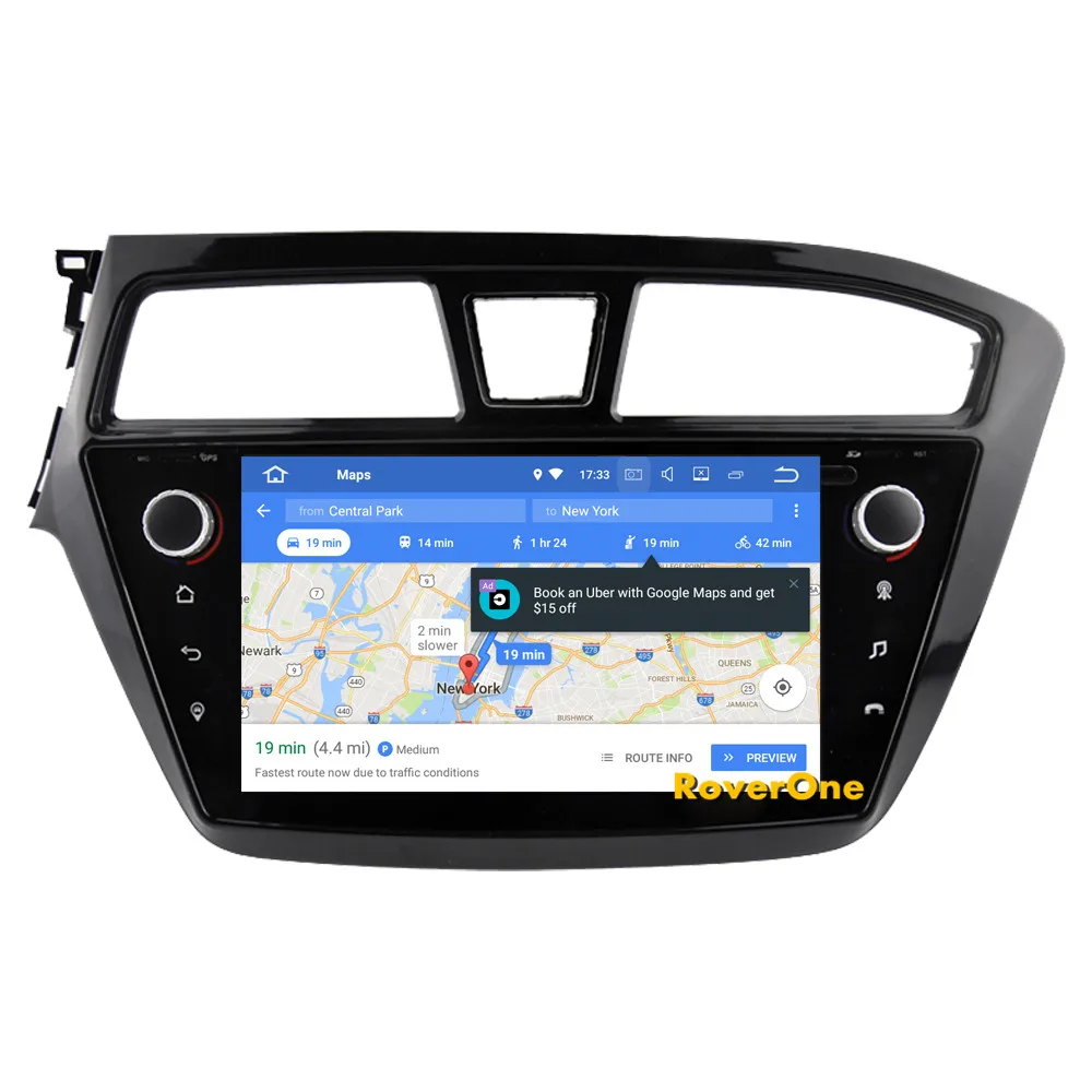 Clearance RoverOne Car Multimedia Player For Hyundai I20 2015 2016 2017 2018 Android 9.0 Radio GPS Navigation Bluetooth PhoneLink 18
